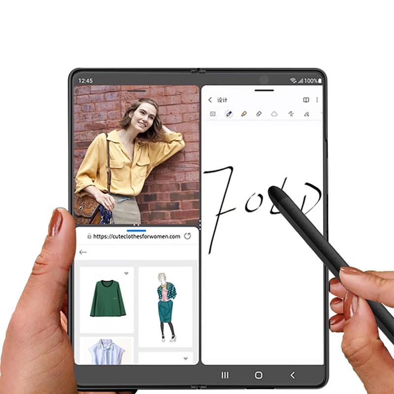 Galaxy Z Fold 5 Zore C-Pen Dokunmatik Kalem