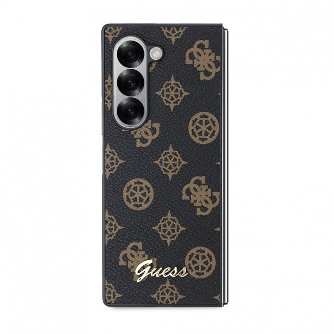 Galaxy Z Fold 6 Kılıf Guess Orjinal Lisanslı Peony Script Kapak