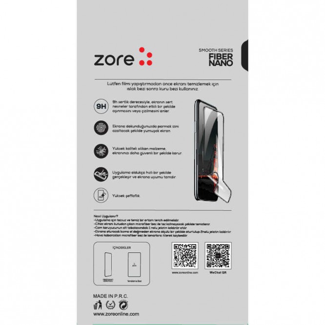 General Mobile 8 Go Zore Fiber Nano Ekran Koruyucu