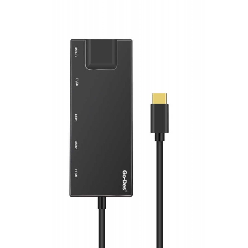 Go Des GD-DK828 7 in 1 Usb-C Kablo