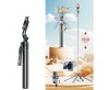 Go-Des GD-ST89 Kumandalı Selfi Çubuğu ve Tripod 360 Derece Dönebilen Max 181 cm