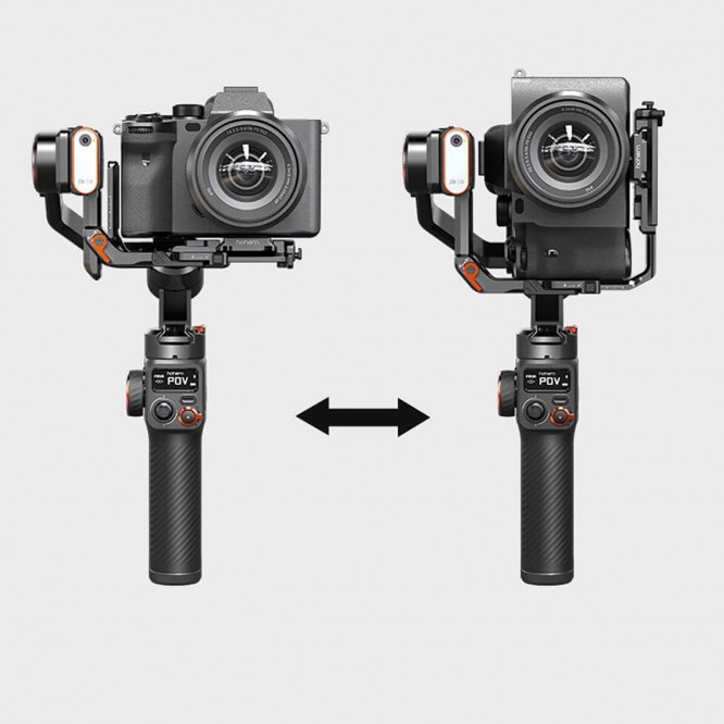 Hohem iSteady MT2 3 Eksenli El Tipi AI Yapay Zeka Görüş Sensörlü Kamera Gimbal Stabilizatör