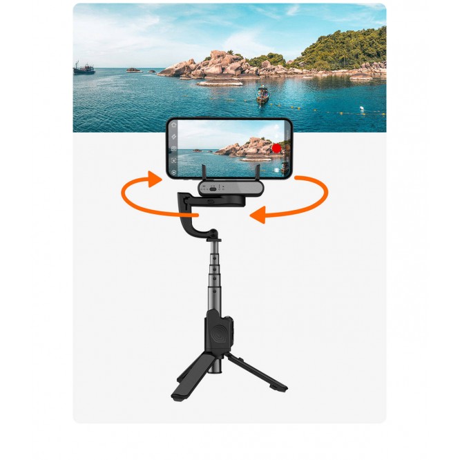 Hohem iSteady Q 2 Eksenli El Tipi Selfie Çubuğu Gimbal Stabilizatör