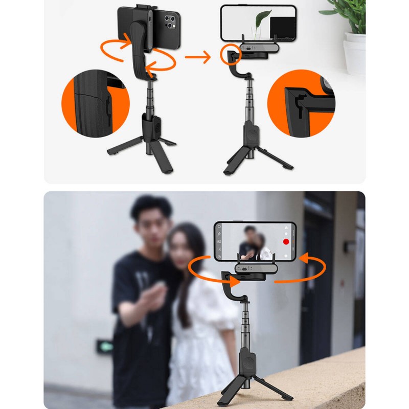 Hohem iSteady Q 2 Eksenli El Tipi Selfie Çubuğu Gimbal Stabilizatör