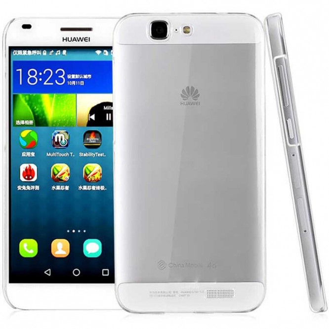 Huawei Ascend G7 Kılıf Zore Süper Silikon Kapak