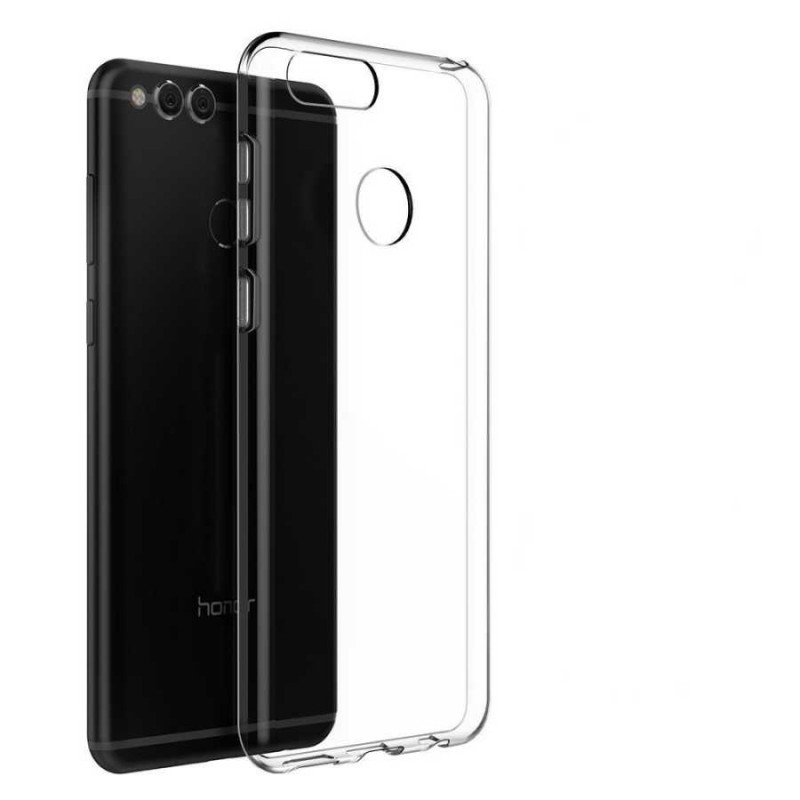 Huawei Honor 7X Kılıf Zore Ultra İnce Silikon Kapak 0.2 mm