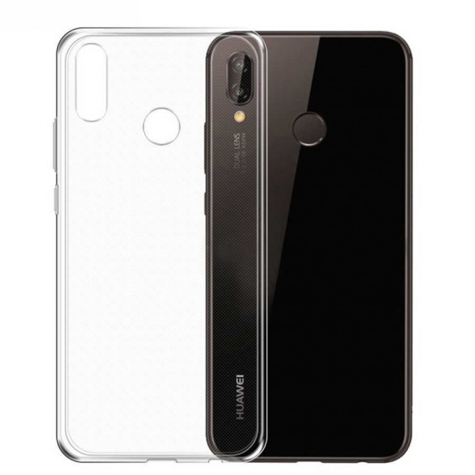 Huawei P20 Lite Kılıf Zore Ultra ince Silikon Kapak 0.2 mm