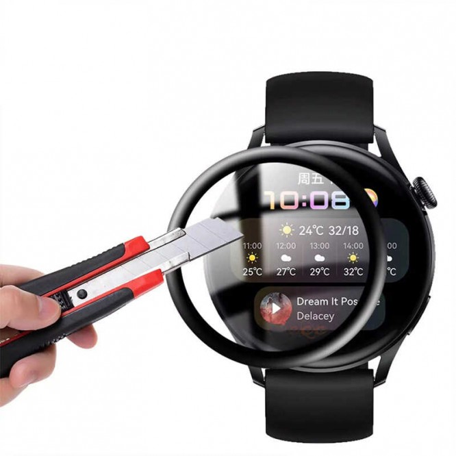 Huawei Watch 3 Zore PMMA Pet Saat Ekran Koruyucu