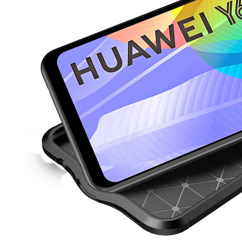 Huawei Y6P Kılıf Zore Niss Silikon Kapak