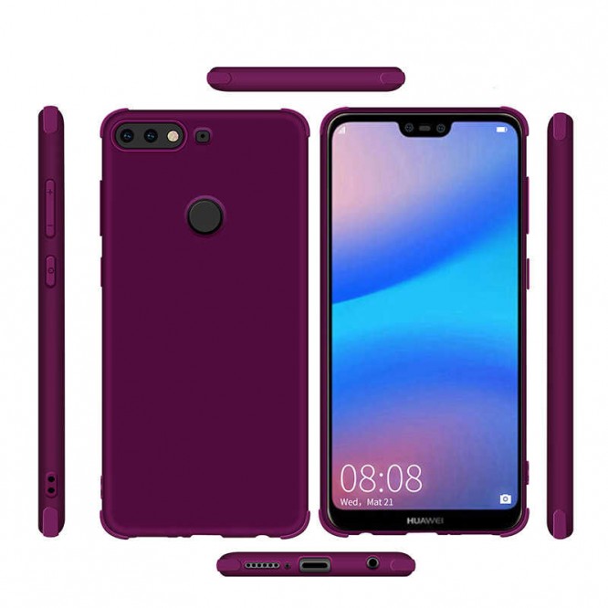 Huawei Y7 2018 Kılıf Zore Neva Silikon