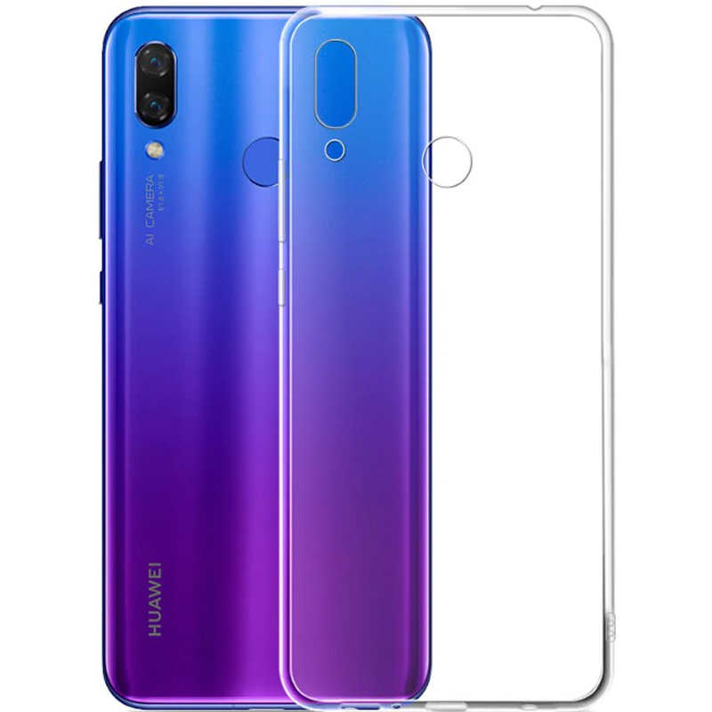 Huawei Y9 2019 Kılıf Zore Ultra İnce Silikon Kapak 0.2 mm