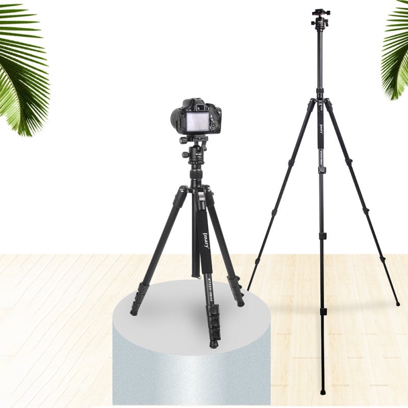 Jmary KT3255NB30 3 Kademeli 164.5cm Fonksiyonel Ayrılabilir Monopod Tasarım Başlıklı Tripod