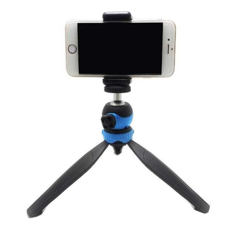 Jmary MT-20 Tripod 360 Derece Oynar Başlıklı Çok Yönlü Kısa Telefon Sabitleyici 16 cm