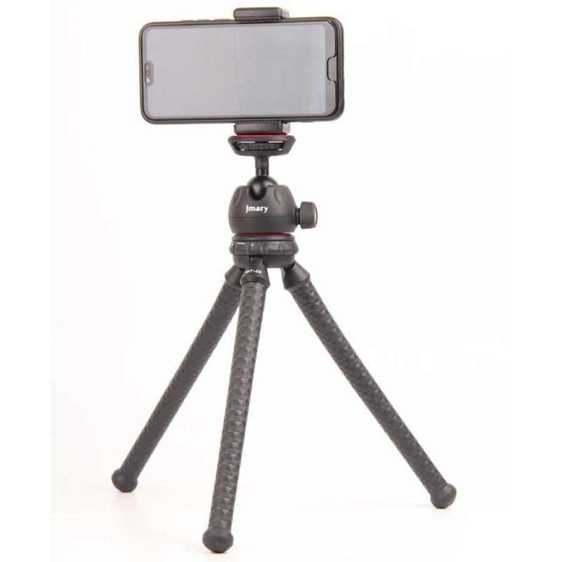 Jmary MT-25 Tripod Flexible Ahtapot Ayak Tasarımlı Tripod Telefon Sabitleyici 30 cm