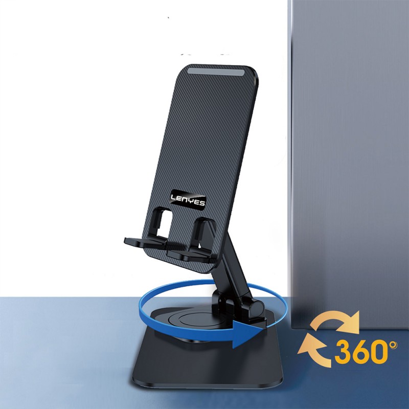 Lenyes CR136 Ayarlanabilir Katlanabilir 360° Dönebilen Telefon ve Tablet Standı