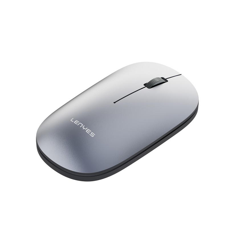 Lenyes WS103 Sessiz Buton Tasarımlı Ergonomik Çift Bluetooth Bağlantılı 2.4G Kablosuz Mouse 1200 DPI