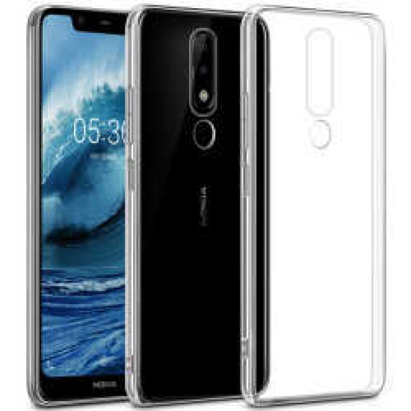 Nokia 5.1 Plus Kılıf Zore Süper Silikon Kapak