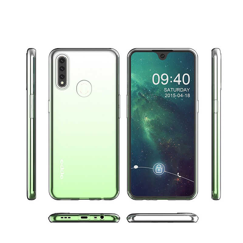 Oppo A31 Kılıf Zore Süper Silikon Kapak