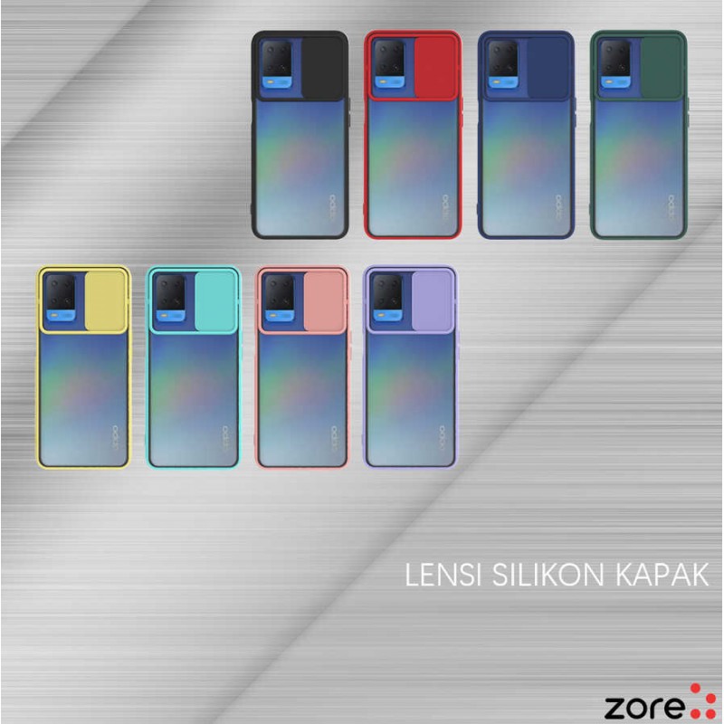 Oppo A54 4G Kılıf Zore Lensi Kapak