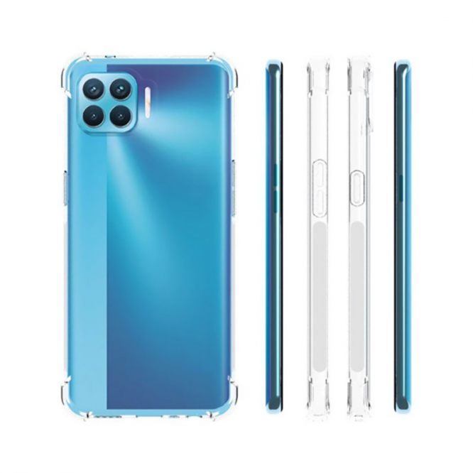 Oppo Reno 4 Lite Kılıf Zore Nitro Anti Shock Silikon