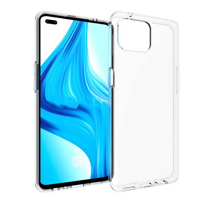 Oppo Reno 4 Lite Kılıf Zore Süper Silikon Kapak