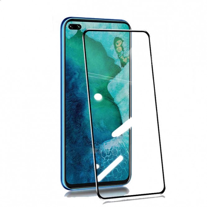 Oppo Reno 4 Lite Zore Kenarları Kırılmaya Dayanıklı Cam Ekran Koruyucu