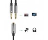 Qgeem QG-AU06 3.5mm Çoğaltıcı Audio Kablo