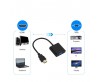 Qgeem QG-HD08 HDMI To VGA Dönüştürücü