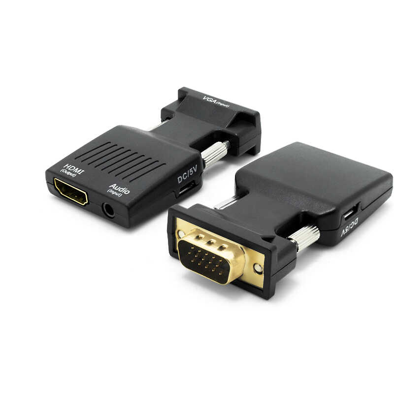 Qgeem QG-HD12 VGA To HDMI Dönüştürücü