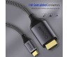 Qgeem QG-UA09 Type-C To HDMI Kablo 3M