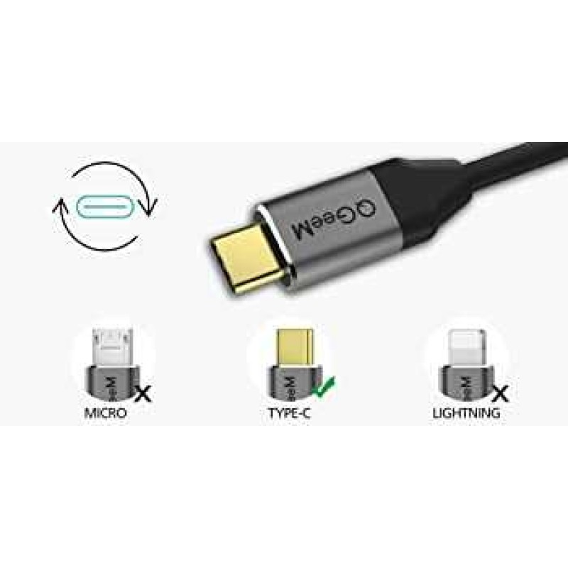 Qgeem QG-UA09 Type-C To HDMI Kablo 3M