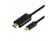 Qgeem QG-UA11 Type-C To HDMI Kablo 1.2M