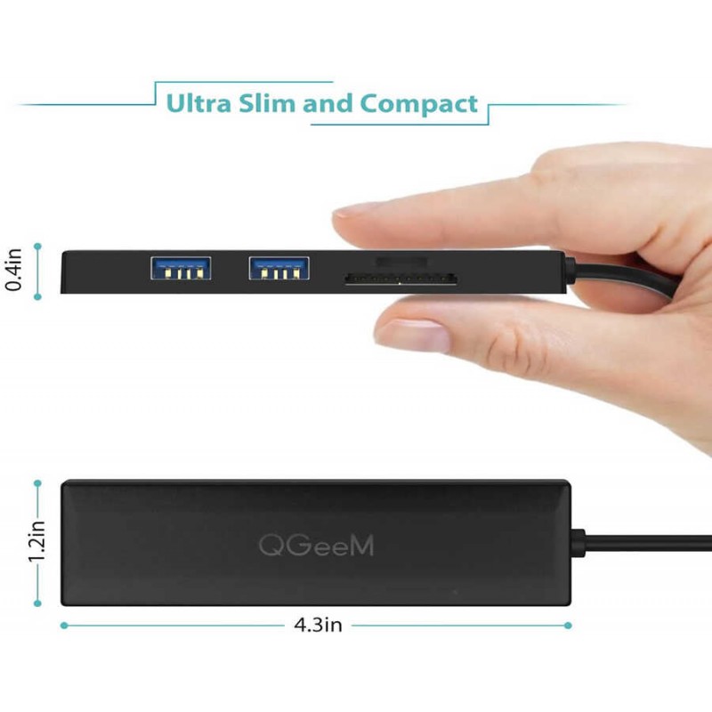 Qgeem QG-UH05 Usb Hub 0.8M