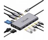 Qgeem QG-UH12-V 12 in 1 Usb Hub