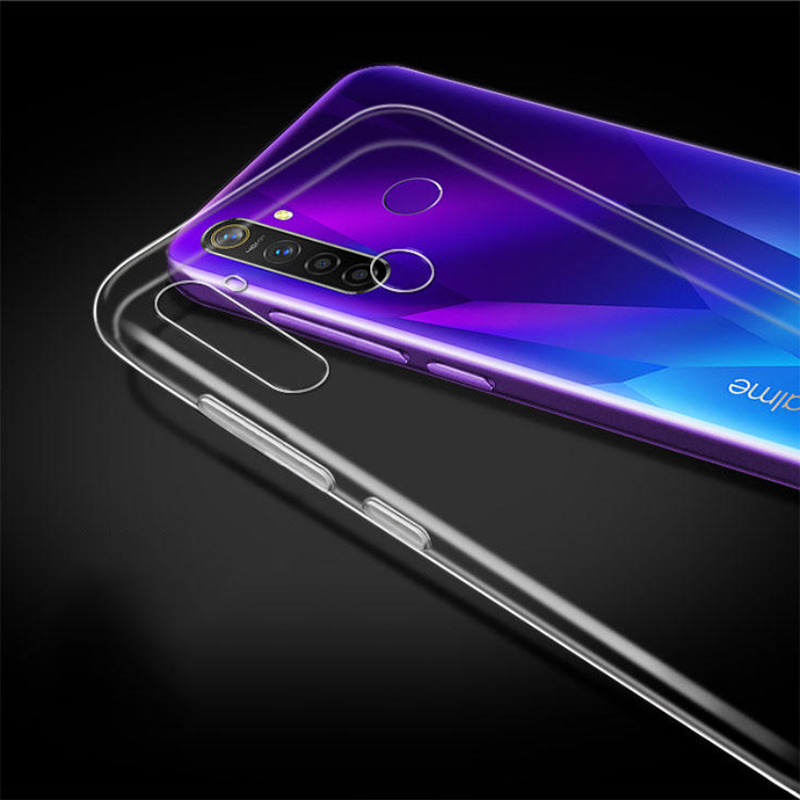 Realme 5 Pro Kılıf Zore Süper Silikon Kapak