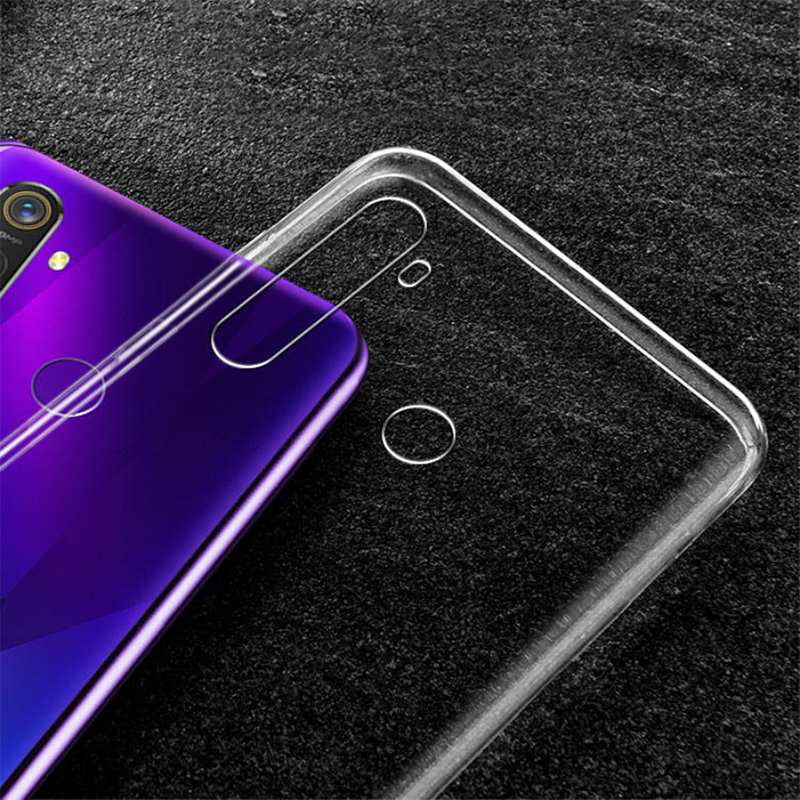 Realme 5 Pro Kılıf Zore Süper Silikon Kapak