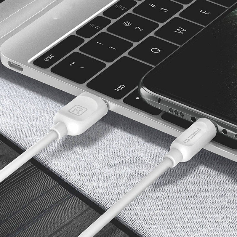 Recci RCL-P100 City of Sky Serisi Lightning to USB-A Data ve Şarj Kablosu 1M