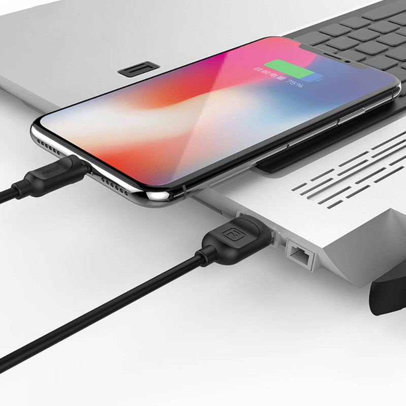 Recci RCL-P100 City of Sky Serisi Lightning to USB-A Data ve Şarj Kablosu 1M