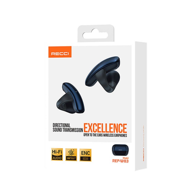 Recci REP-W83 Excellence Serisi ENC Teknolojili Hi-Fi Ses Kaliteli TWS Kulak İçi Bluetooth v.5.3 Kulaklık