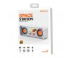 Recci RSK-W38 Space Station Serisi RGB Led Işıklı Bluetooth Hoparlör FM Radio Özellikli