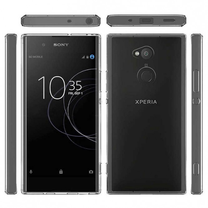 Sony Xperia XA2 Kılıf Zore Süper Silikon Kapak