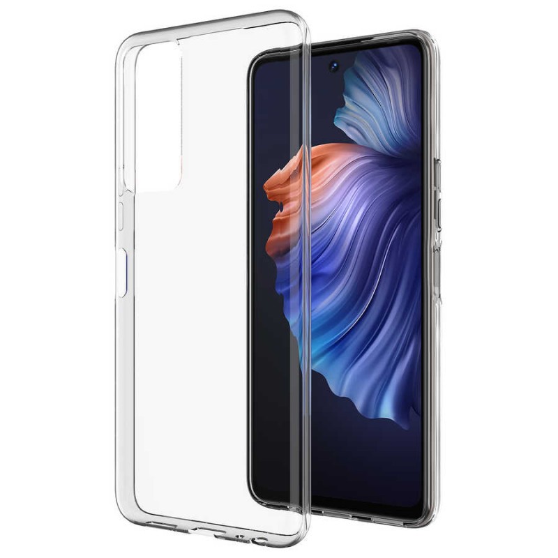 Tecno Camon 18 Kılıf Zore Süper Silikon Kapak