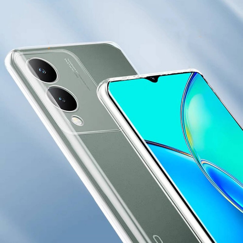 Vivo Y17S Kılıf Zore Süper Silikon Kapak