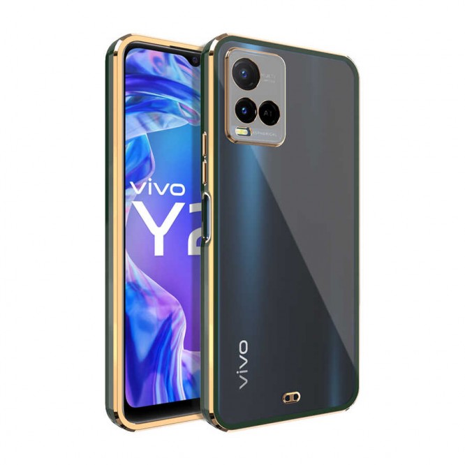 Vivo Y33S Kılıf Zore Voit Clear Kapak