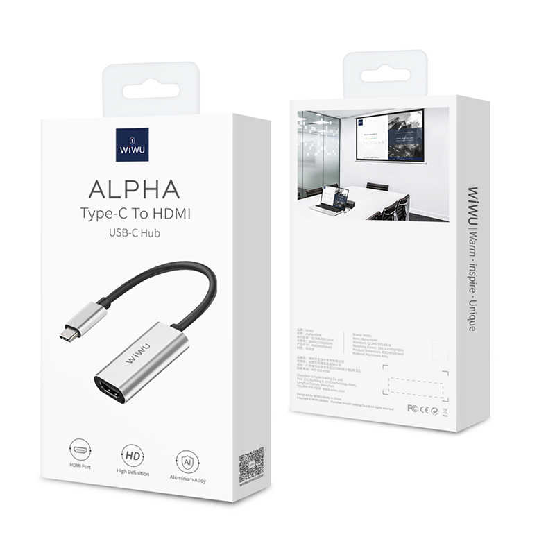 Wiwu Alpha Type-C to HDMI Adaptörü