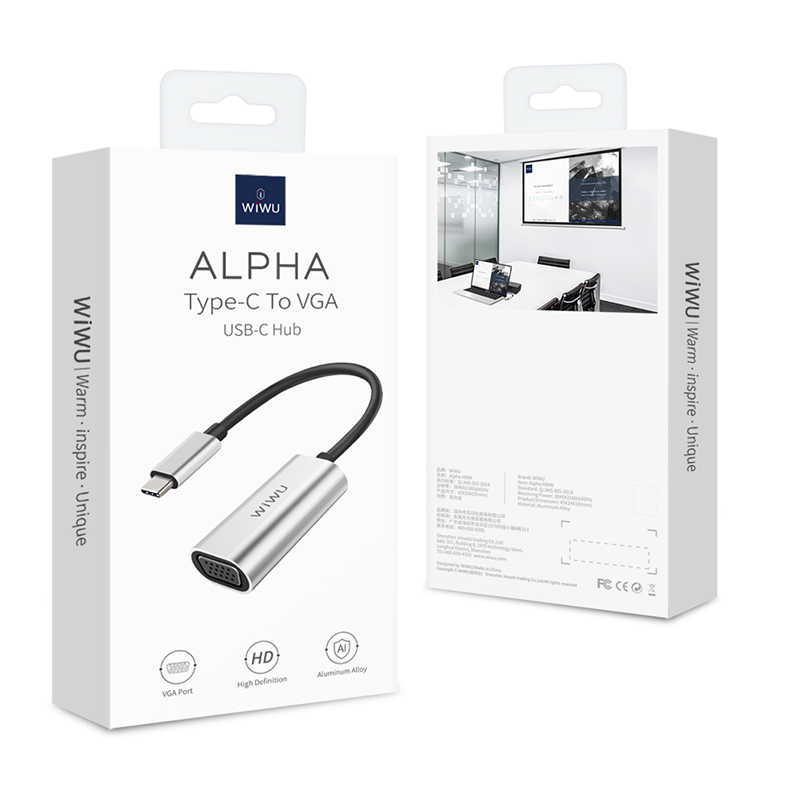 Wiwu Alpha Type-C to VGA Adaptörü