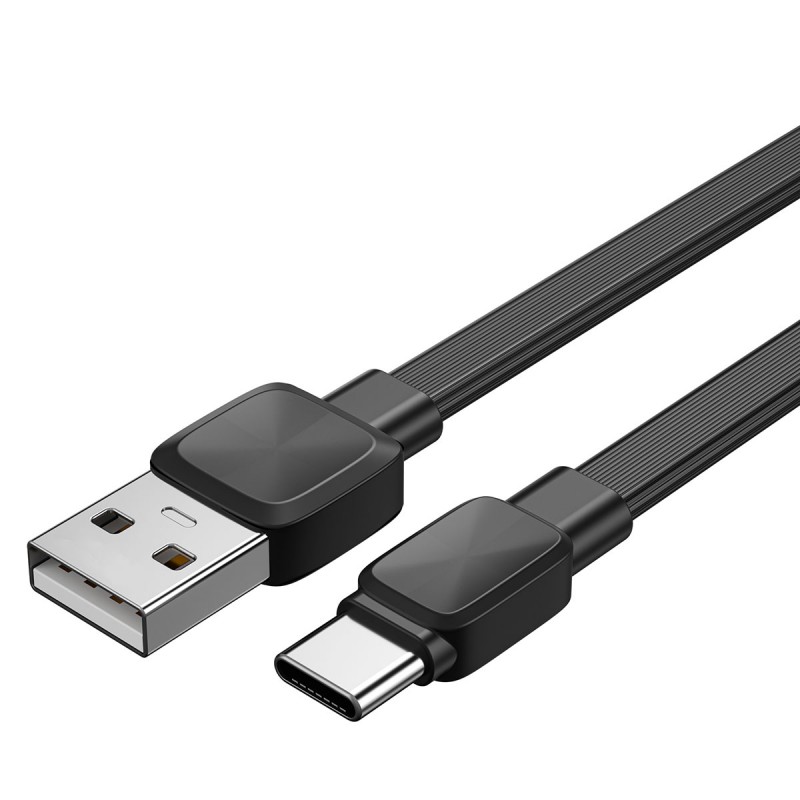 Wiwu Bravo Wİ-C003 Yassı Tasarım Type-C Usb Kablo 1M