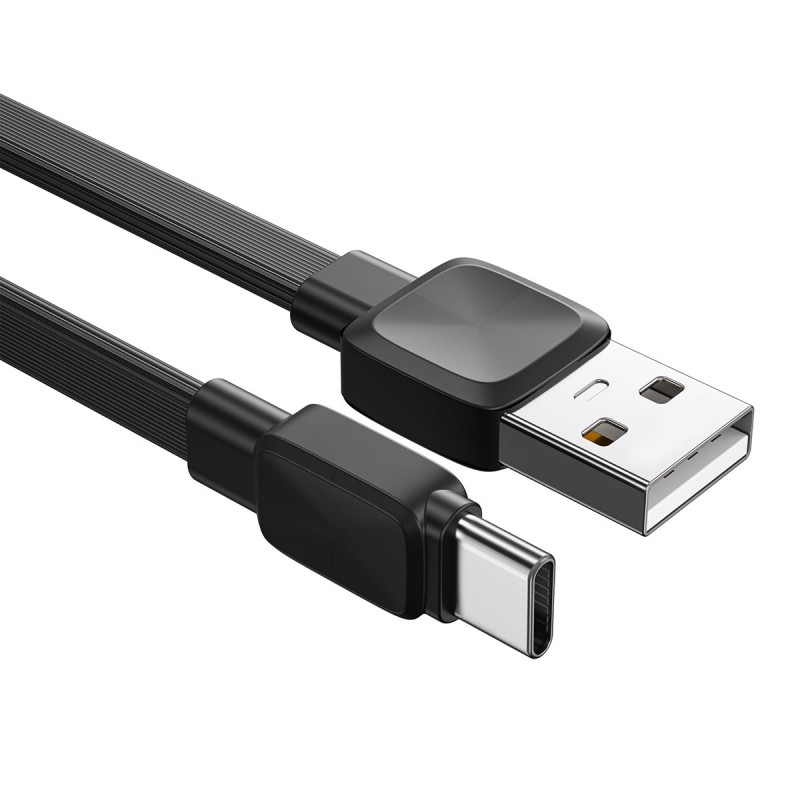 Wiwu Bravo Wİ-C003 Yassı Tasarım Type-C Usb Kablo 1M