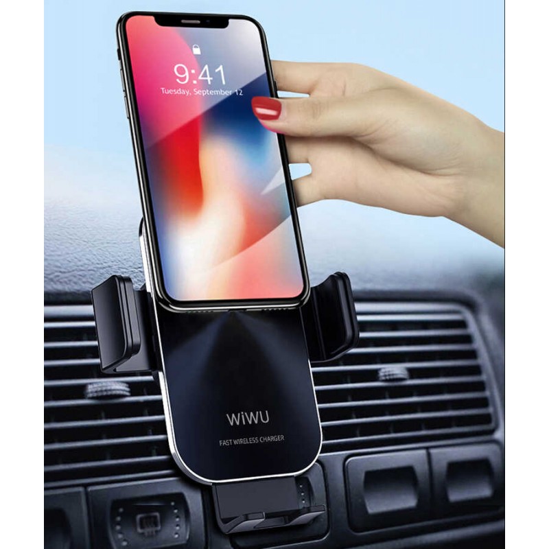 Wiwu CH-307 Liberator Wireless Charging Mount Araç Telefon Tutucu