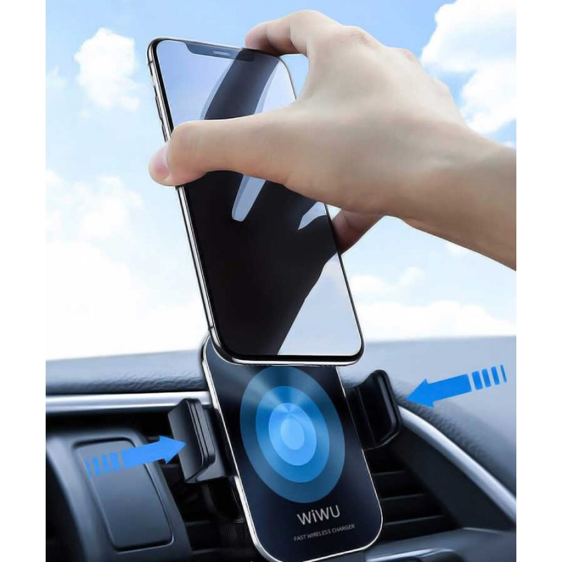 Wiwu CH-307 Liberator Wireless Charging Mount Araç Telefon Tutucu